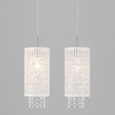 Светильник подвесной с хрусталем 1181/2 хром &mdash; Multielectrika