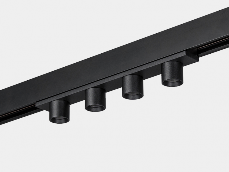 SY-LINK-CE-BL-12-WW, светильник линейный ячеечный, черный, 12Вт, 3000К фото 1 — Multielectrika