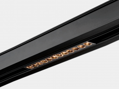 SY-LINK-220-BL-12-WW, светильник линейный дарклайт, черный, 12Вт, 3000К &mdash; Multielectrika