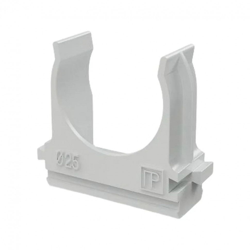 Клипсы Промрукав 25 серые (100шт/уп) фото 1 — Multielectrika