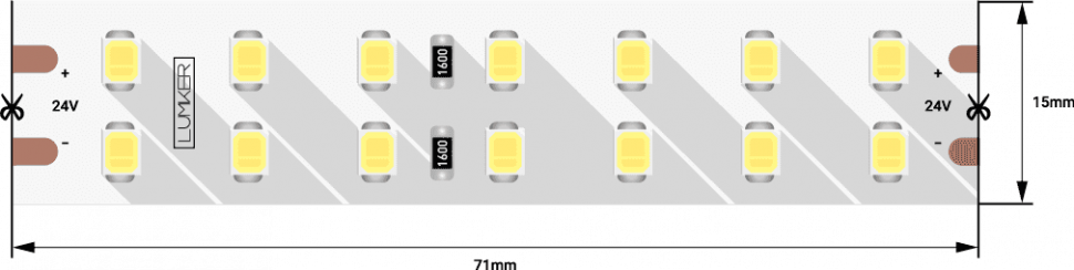 Лента светодиодная Lumker LK2H 003146 фото 1 — Multielectrika