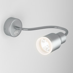 Настенный светодиодный светильник с гибким корпусом Molly LED MRL LED 1015 серебро &mdash; Multielectrika