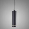 Подвесной светодиодный светильник DLR023 12W 4200K черный матовый фото 20 — Multielectrika