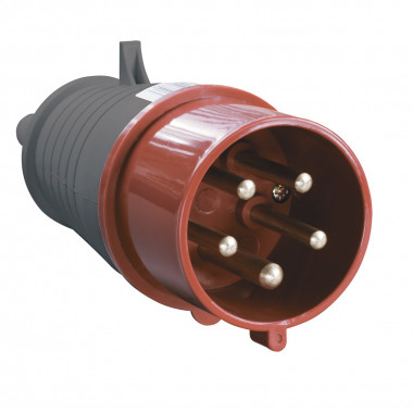 Вилка кабельная IEK ССИ-025 32А 3Р+N+Е IР44 переносная 380В — Multielectrika