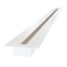 Встраиваемый однофазный шинопровод 1 метр черный (с вводом питания и заглушкой) 85082/00 &mdash; Multielectrika