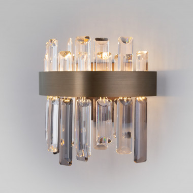 Настенный светодиодный светильник с хрусталем 418/1 — Multielectrika