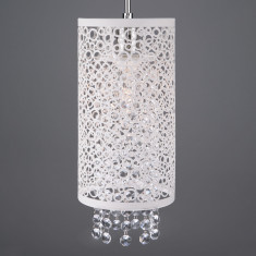 Подвесной светильник с хрусталем 1181/1 хром &mdash; Multielectrika