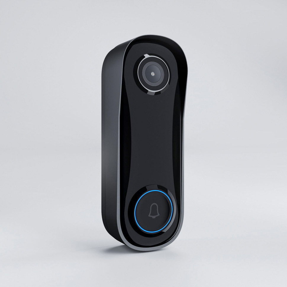 76106/00 видеозвонок Умный дом черный с питанием от сети 76106/00 фото 1 &mdash; Multielectrika