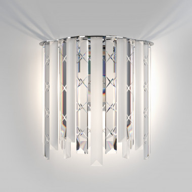 Настенный светодиодный светильник с хрусталем 101011 хром — Multielectrika