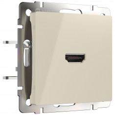 Розетка HDMI (слоновая кость) W1186003 &mdash; Multielectrika