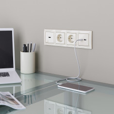 Розетка HDMI (слоновая кость) W1186003 &mdash; Multielectrika