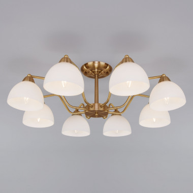 Потолочная люстра 30172/8 античная бронза — Multielectrika