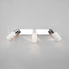 Настенный светильник с поворотными плафонами 20090/3 белый/хром фото 3 — Multielectrika