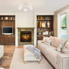 Потолочная люстра 30156/5 белый с золотом &mdash; Multielectrika