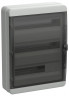 Корпус пластиковый IEK TEKFOR КМПн-54 IP65 черная прозрачная дверь
