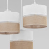 Подвесной светильник с тканевыми абажурами 6575 Linobianco фото 2 — Multielectrika