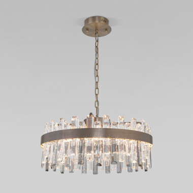 Подвесной светодиодный светильник с хрусталем 417/1 — Multielectrika