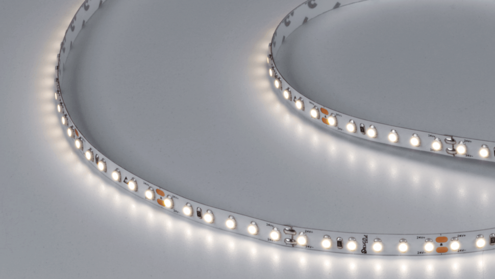 Лента светодиодная LUX 9,6 Вт/м SMD3528 Открытая (IP33), 4000К, 24В фото 1 &mdash; Multielectrika