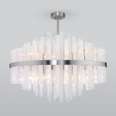 Умная потолочная люстра 367/12 Smart никель &mdash; Multielectrika