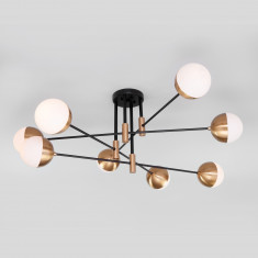 Умная потолочная люстра в стиле лофт 70129/8 латунь Smart &mdash; Multielectrika