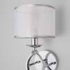 Настенный светильник с тканевым абажуром 60124/1 хром фото 2 — Multielectrika