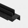 Профиль PG-FLC-30 47х41х2000мм для гипсокартона «теневой потолок» (экран в комплекте) черный
