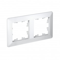 Рамка на 2 поста Systeme Electric AtlasDesign Air белый &mdash; Multielectrika