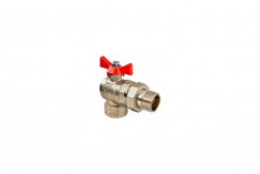 Угловой шаровой кран с накидной гайкой 3/4" Valtec VT.228.N.05 36924 &mdash; Multielectrika