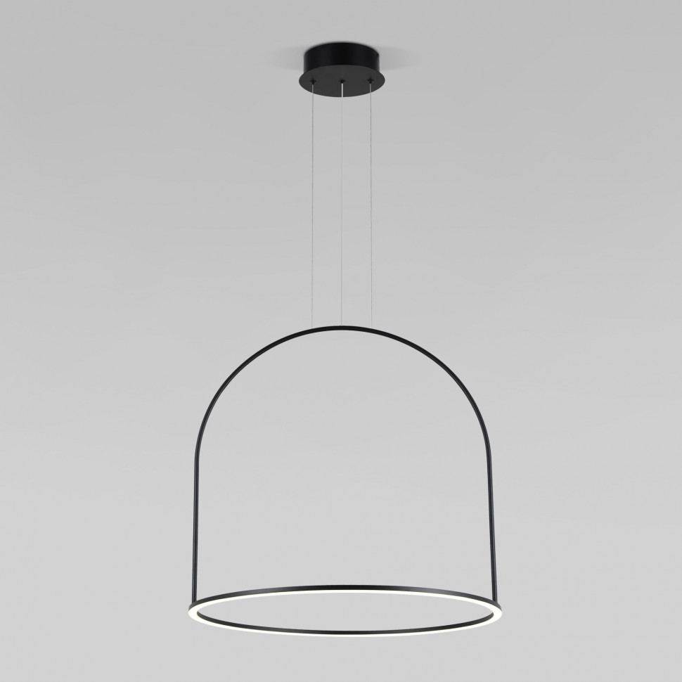 Подвесной светильник 90323/1 черный фото 1 &mdash; Multielectrika