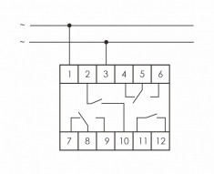 Реле промежуточный электромагнитный (Ампер-4x8 / Волт-230 АС / Контакт-2NO/NC+2NO) PK-4PZ-230 &mdash; Multielectrika