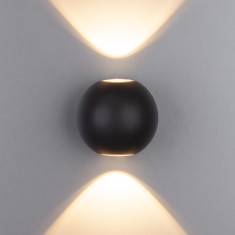 Пылевлагозащищенный светодиодный светильник Diver черный IP54 1566 Techno LED черный &mdash; Multielectrika