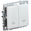 Выключатель для жалюзи 10А IEK Brite ВС10-1-5-БрЖ жемчуг фото 1 — Multielectrika