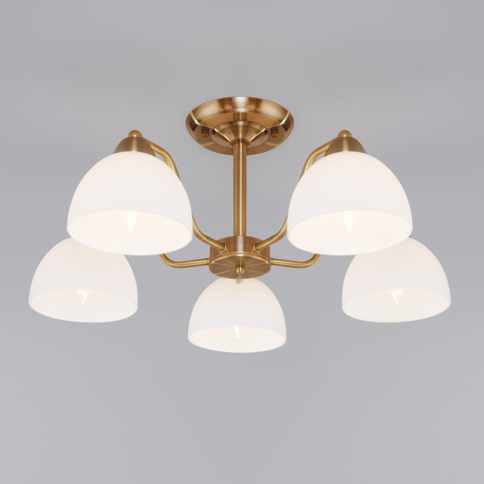 Потолочная люстра 30172/5 античная бронза фото 1 &mdash; Multielectrika