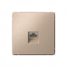 Розетка RJ-45 Systeme Electric ArtGallery кат. 6A, песочный