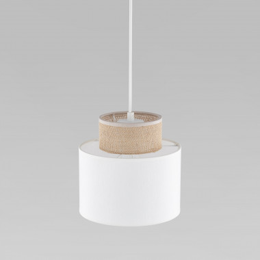 Подвесной светильник с тканевым рассеивателем 10078 Duo — Multielectrika