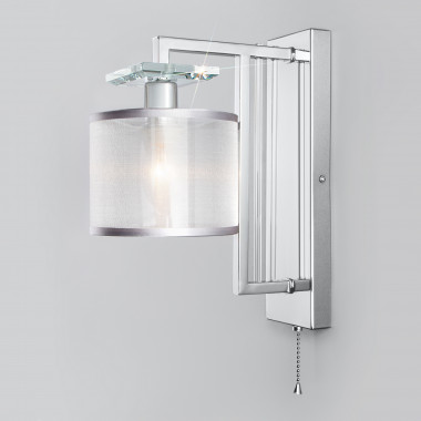 Настенный светильник с абажуром 60123/1 хром — Multielectrika