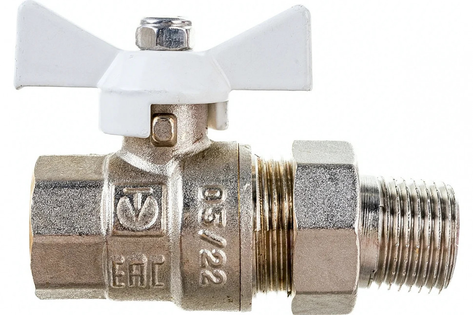 Шаровой кран с накидной гайкой 1/2" Valtec VT.227.NW.04 73275 фото 1 &mdash; Multielectrika