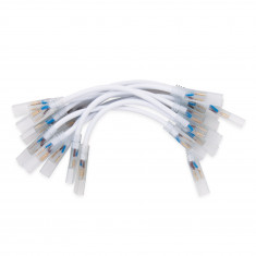 Гибкий переходник для светодиодной ленты 220V 2835 (10 шт.) KP-10 &mdash; Multielectrika