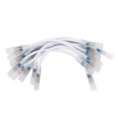 Гибкий переходник для светодиодной ленты 220V 2835 (10 шт.) KP-10 — Multielectrika