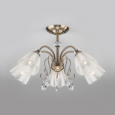 Потолочный светильник 30155/5 античная бронза — Multielectrika