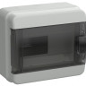 Корпус пластиковый IEK TEKFOR КМПн-8 IP65 черная прозрачная дверь