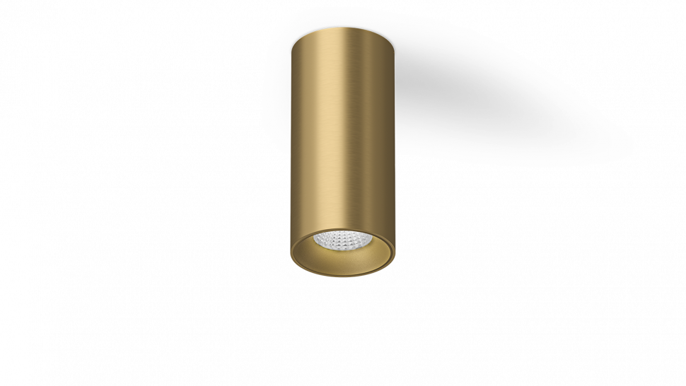 VL-BASE-GD-WW База светильника VILLY, накладной 3000К Теплый белый, 15Вт, Золотой фото 1 — Multielectrika