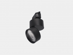 R-STR-BL-NW Cветильник RINK, трековый, 4000К, 10Вт, черный, φ71*110 &mdash; Multielectrika