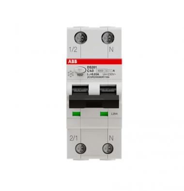 Дифференциальный автомат ABB 1P+N DS201 C40 A30 2CSR255180R1404 — Multielectrika