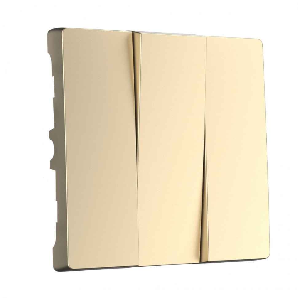 Набор клавиш для выключателя трехклавишного (шампань) W1139011 фото 1 &mdash; Multielectrika