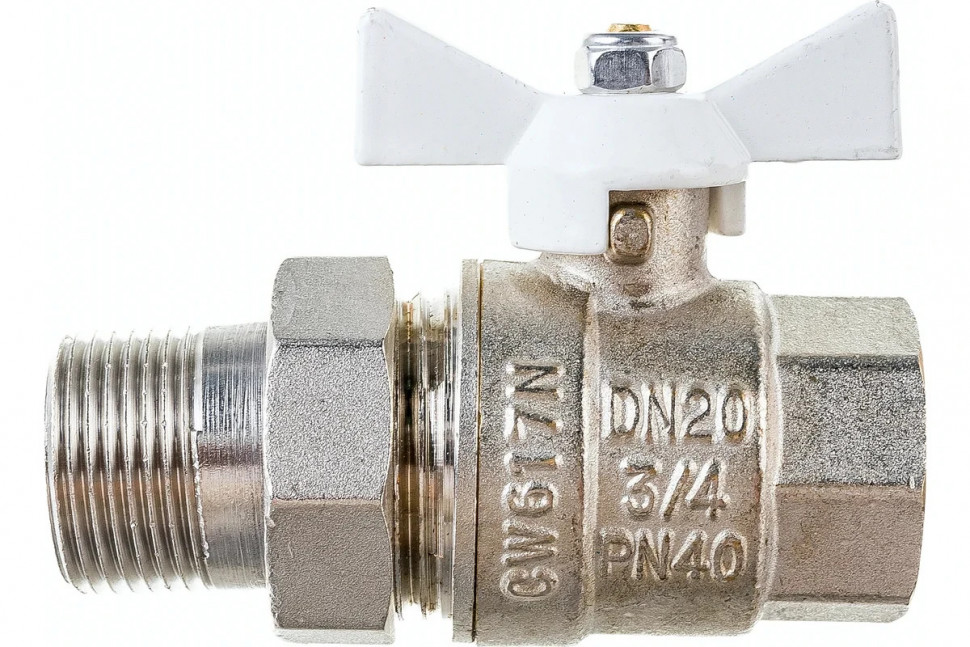 Шаровой кран с накидной гайкой 3/4" Valtec VT.227.NW.05 36922 фото 1 &mdash; Multielectrika