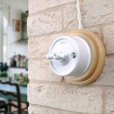 Рамка на 1 пост светлый бук W0015224 &mdash; Multielectrika