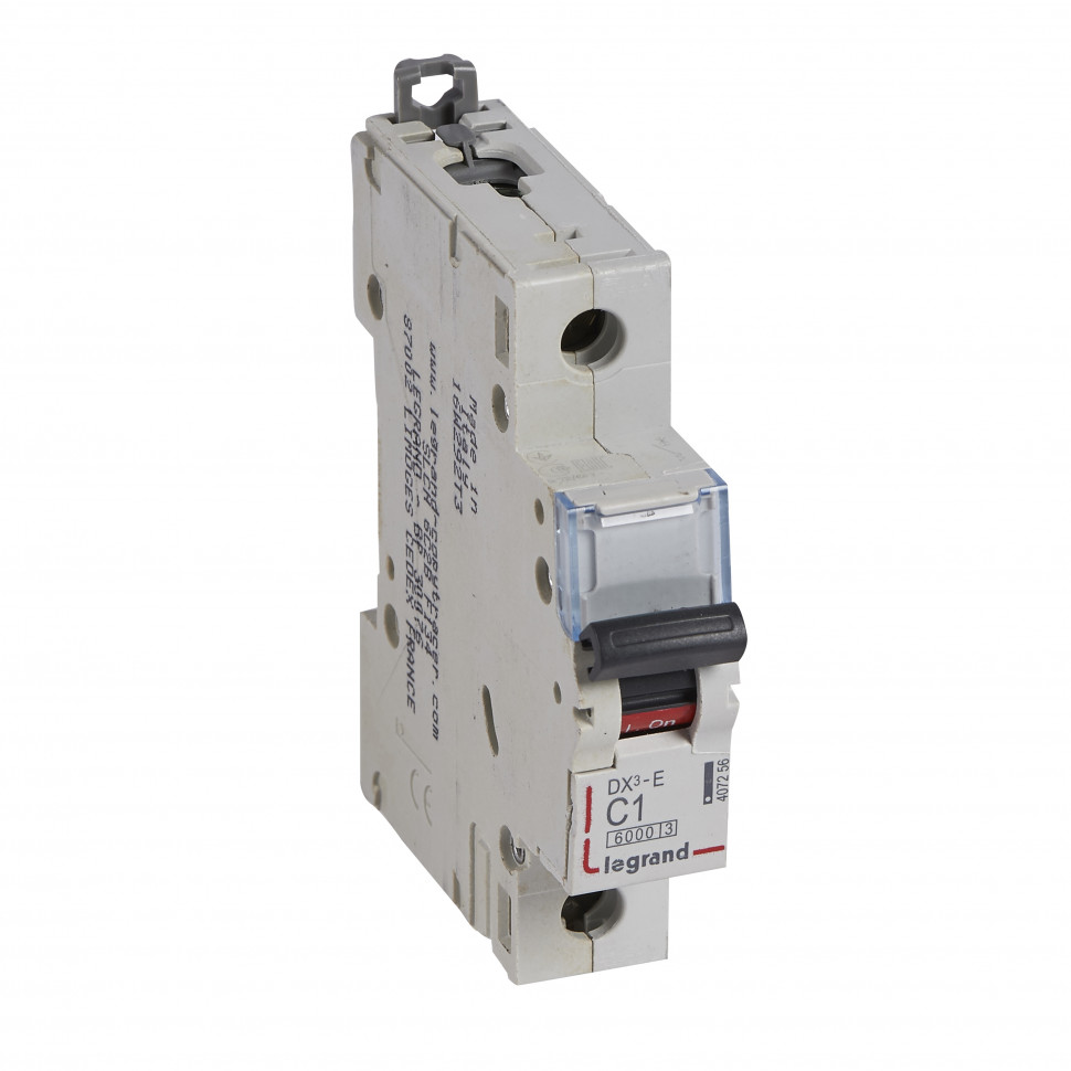 Автоматический выключатель DX-E 6000 - 6 кА - тип характеристики C - 1П - 230/400 В~ - 1 А - 1 модуль фото 1 &mdash; Multielectrika