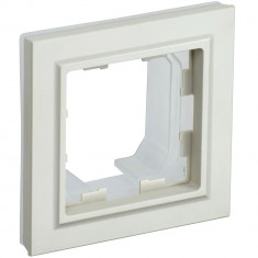 Рамка на 1 пост IP44 IEK Brite РУ-1-БрКр-44 бежевая &mdash; Multielectrika