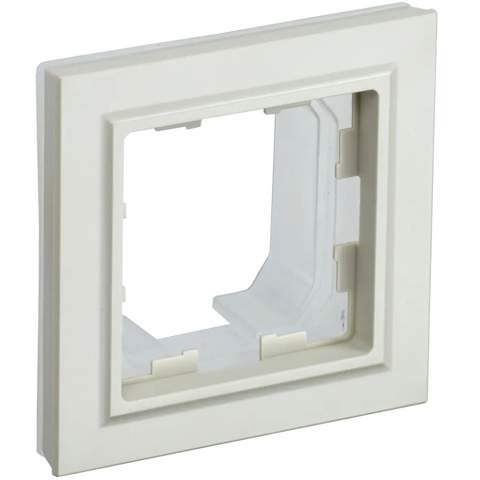 Рамка на 1 пост IP44 IEK Brite РУ-1-БрКр-44 бежевая фото 1 — Multielectrika